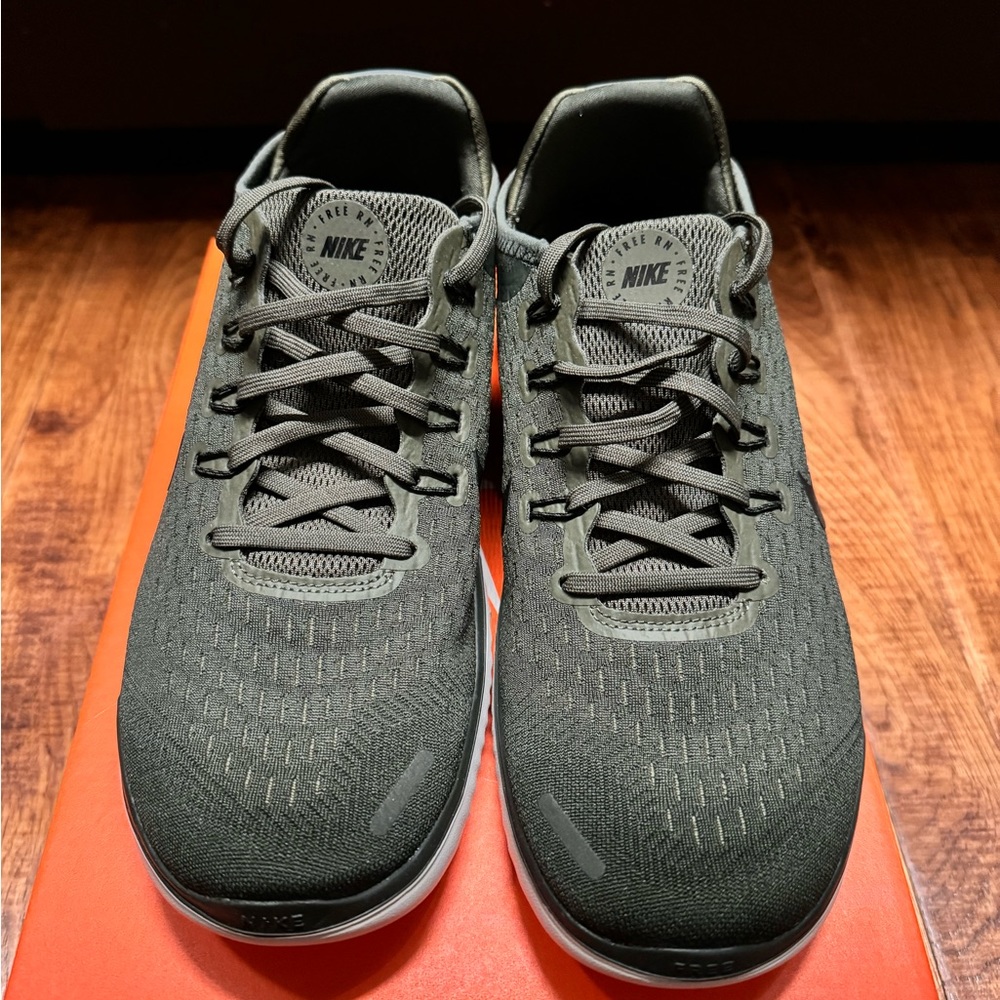 Nike Free Rn 2018 Low Mens Running Sneaker Shoes Green - 9.5